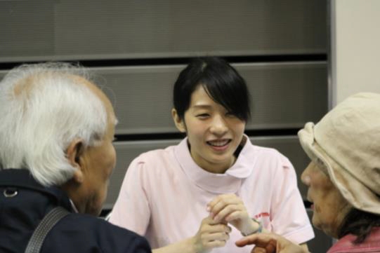 ▲管理栄養士の相談風景