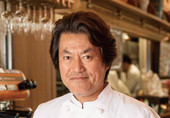 小林幸司氏（イタリア料理）