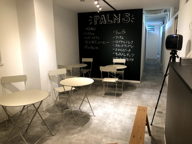 ▲カフェスペース