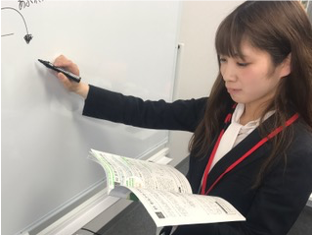 ▲発達障害の方に合わせたオリジナル 　カリキュラムで就職を支援いたします