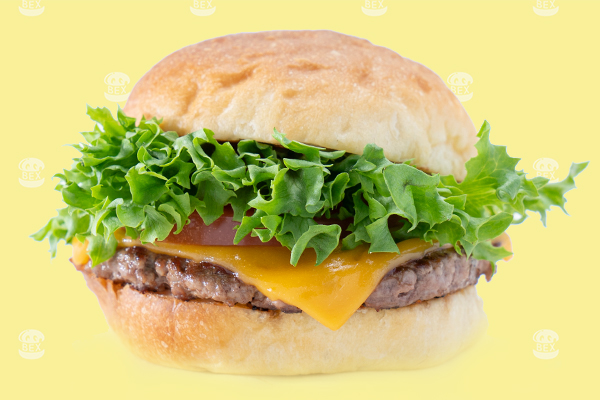 ベックスチーズバーガー  BEX CHEESE BURGER  290円（税込313円）