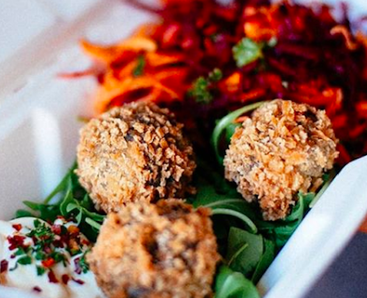 ハギスを丸めてフライした”Haggis Ball”