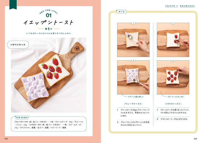 写真で作り方も楽しく。