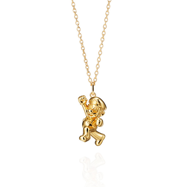 マリオ ネックレス SILVER(GOLD FINISH)  40, 45, 50cm ¥38,500 
